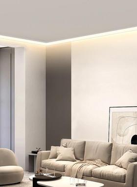 免吊石膏灯条洗led6036DJD免开槽顶角发光回光灯槽顶墙角墙线性线