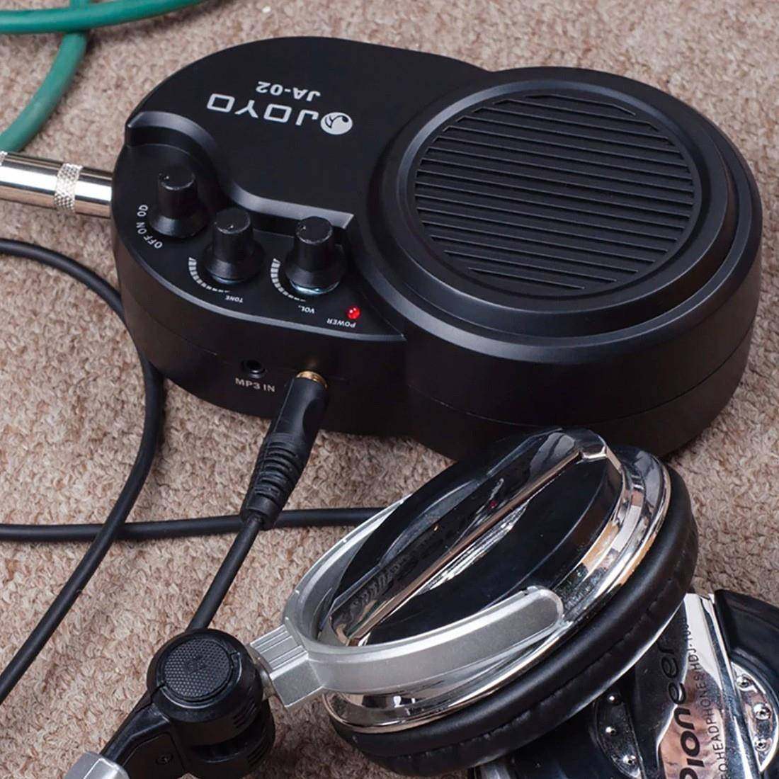 JOYO失电吉他音响迷你接贝司木吉音箱乐器他通用真ATU连拾音器音