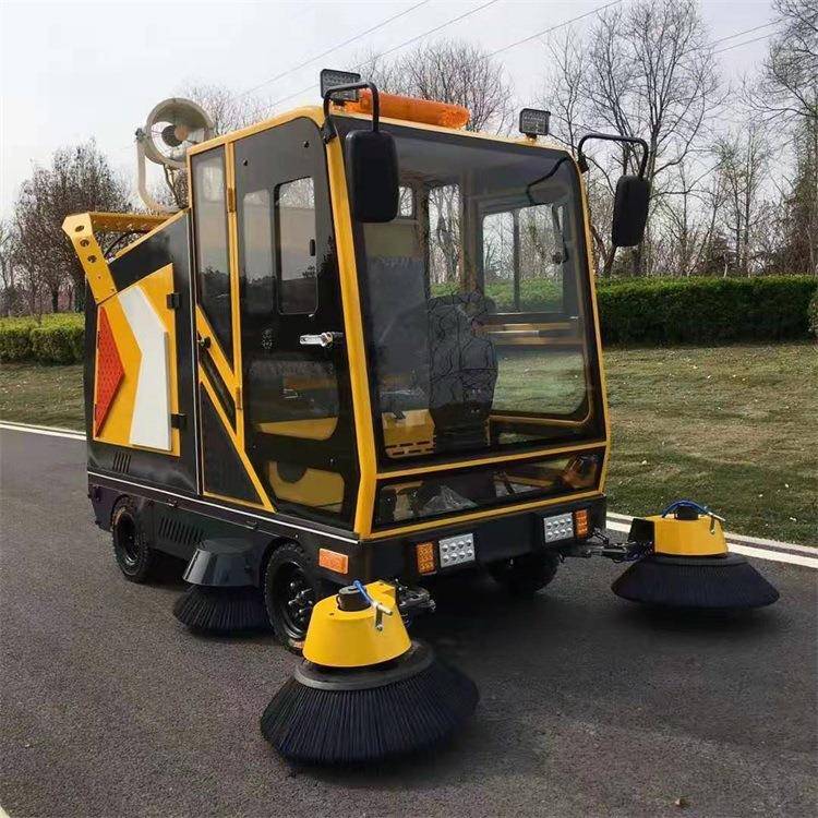 扫电动座驾式扫车道路环道卫地867清扫车学校物业路保洁地车