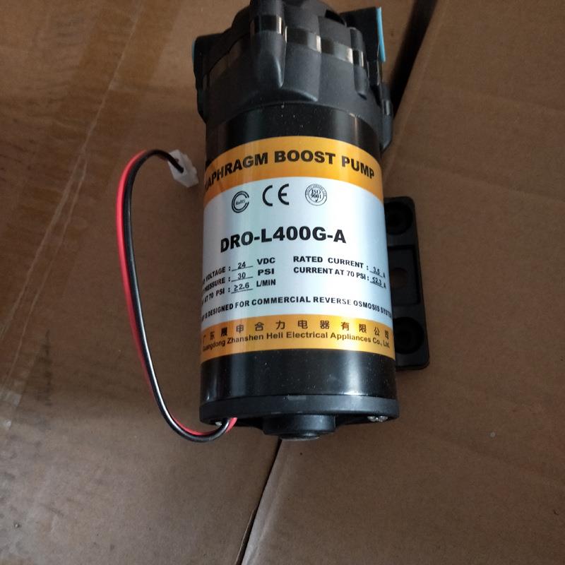 管道增压隔膜备泵仑RQ-400G水灌装泵400加小区自助售水机净水设制