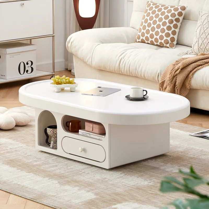 奶油现代椭圆形茶几客厅小户型家用岩板简约设计轻奢网红新款,模玩/动漫/周边/娃圈三坑/桌游,模型制作工具/辅料耗材,淘宝优惠券,粉丝福利购,淘宝优惠卷