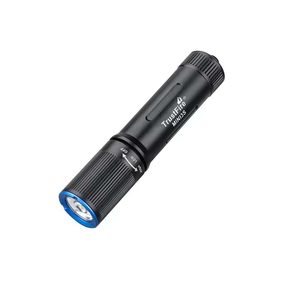 EDC防水迷你LED手电筒充电18650 迷你便携小直筒LED泛光手电强光