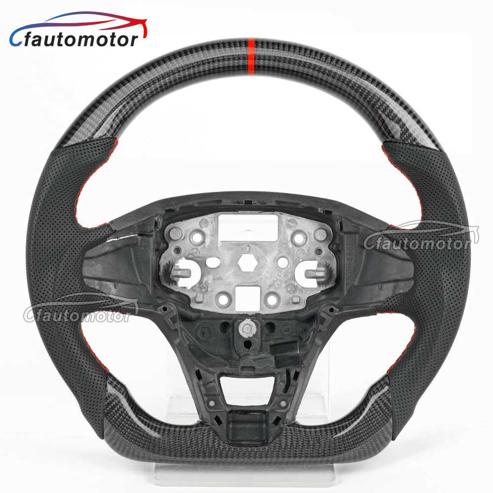 适用于18-22款福特Tourneo Custom改装碳纤维家用商务汽车方向盘
