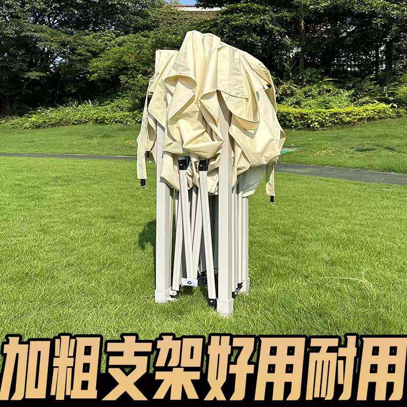 网红夜市摆地摊帐篷商用集市露营遮阳雨棚篷家用手动折叠停车棚