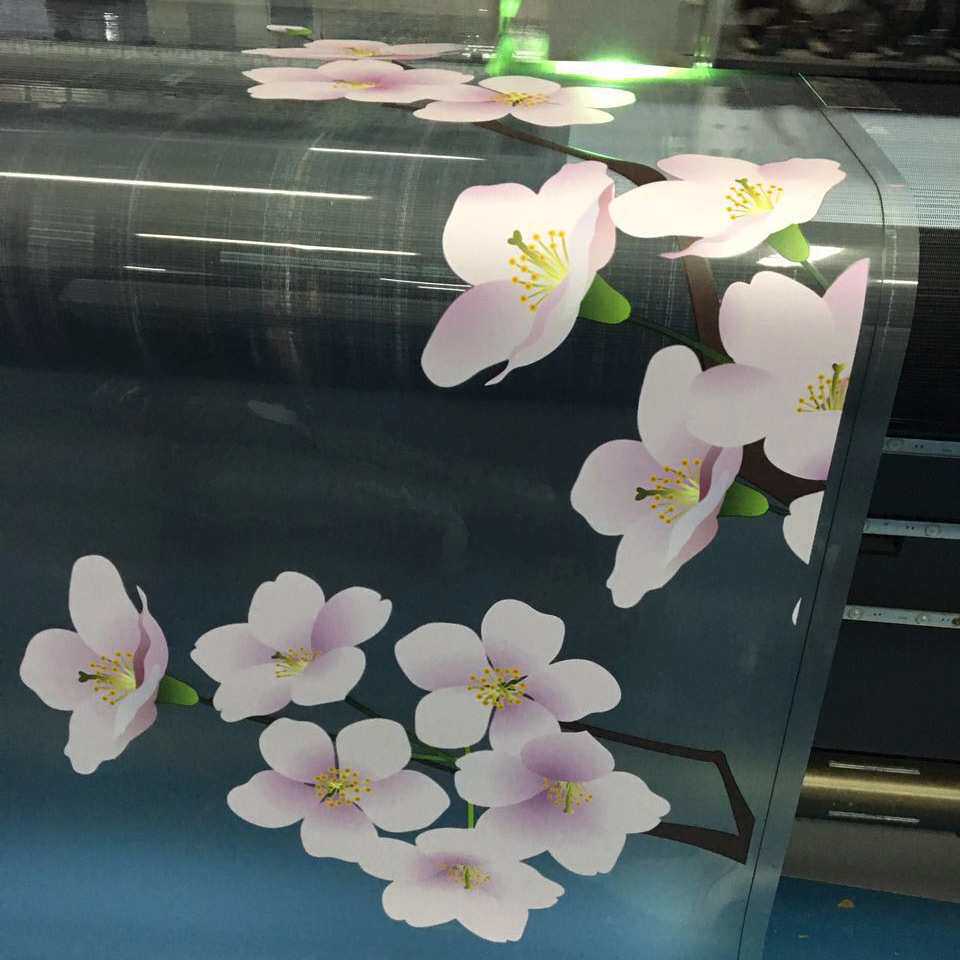 静电免胶窗花纸磨砂玻璃贴膜透光不透明玻璃贴喷绘写真广告制作