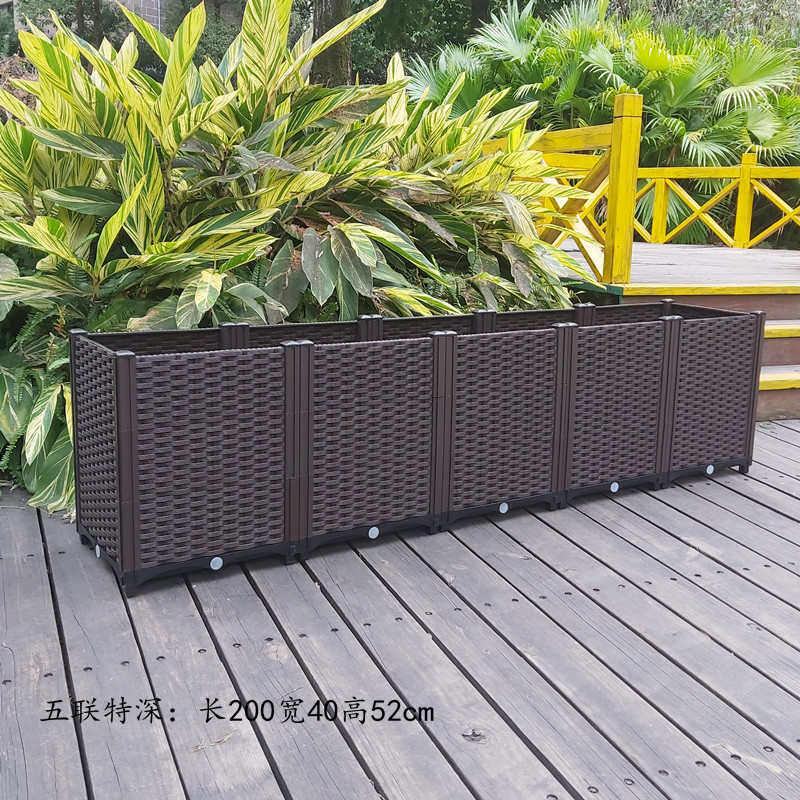 家庭阳台种菜盆户外楼顶大树脂花盆箱号种植树箱长方形盆新疆包邮,鲜花速递/花卉仿真/绿植园艺,花盆,淘宝优惠券,粉丝福利购,淘宝优惠卷