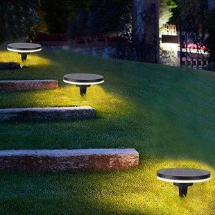 太阳能草坪灯户外庭院草地灯院子地花园灯充电防水装饰插新疆包邮