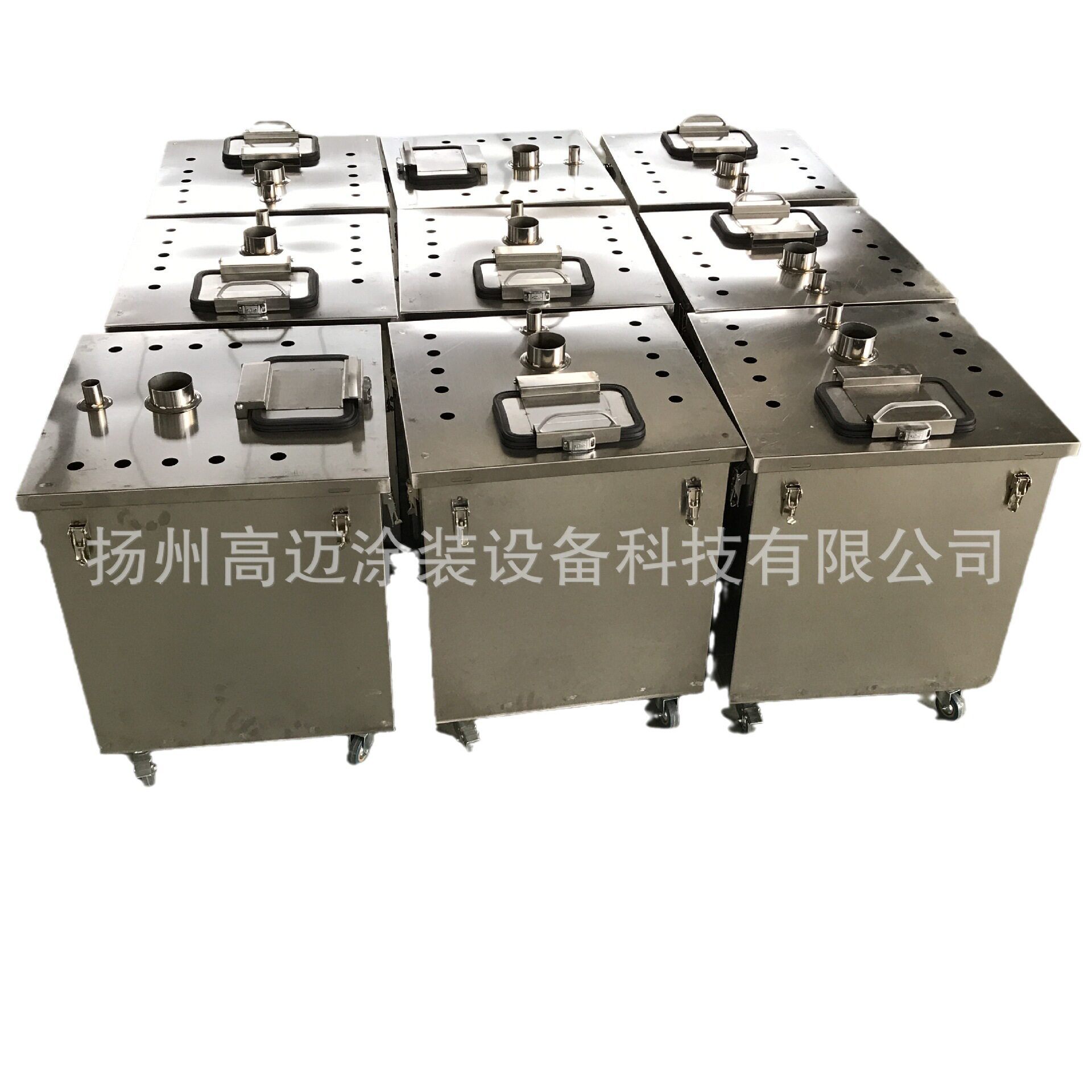 集中供粉桶 供粉桶 涂装粉箱 塑粉涂装桶 设计制造非标硫化桶