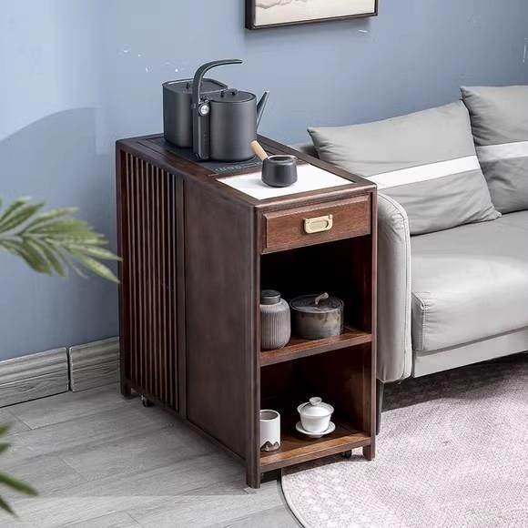 rUZJ胡^桃移动茶台茶水柜木烧水壶一体客厅实茶桌沙木发侧边柜茶,鲜花速递/花卉仿真/绿植园艺,其它园艺用品,淘宝优惠券,粉丝福利购,淘宝优惠卷
