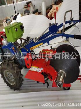 18马力小开型农用山地果园微机旋耕除草耕沟耕地OXE圆盘机犁