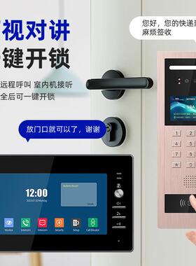 HRT-KS91楼宇智门禁机理人能别脸识别高清墅旧楼升级管监控对讲多
