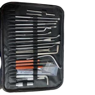 钢琴调cs1332律工具39维件套木击定弦机修工具檀固扳手