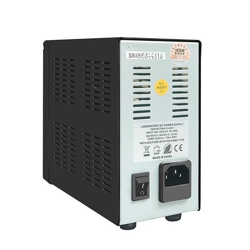 胜利仪器VC300流U直稳压A电VC3003U源可调数显直流3电源稳压稳流3