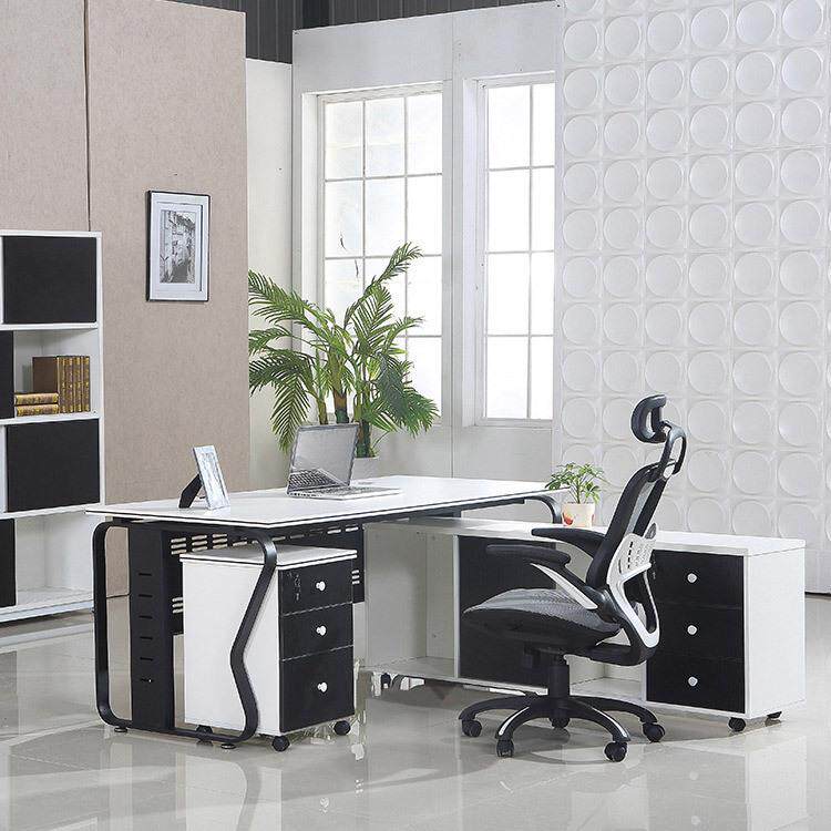 北京经办公家具桌桌办DBT-003公桌板式大班台老板桌简现约主管椅