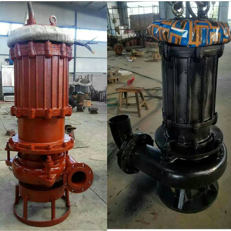 ZJQ潜水渣浆泵多头搅拌吸砂清淤