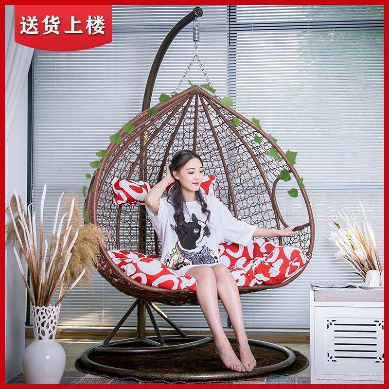 浪漫吊篮藤椅吊椅摇篮吊床阳台椅秋千摇摇巢C103室内成懒人椅鸟户