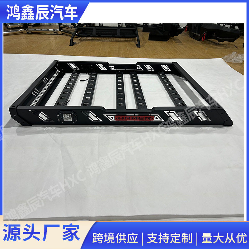 汽车SUV越野行李架车顶行李框行李框车顶框带灯行李架旅行框尾箱