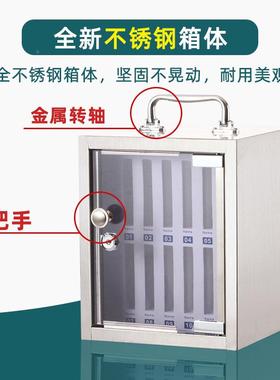 机存放箱带锁员工学生手存放6寄存柜餐厅车间学校B61240存格手机