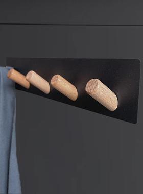 品磁吸入门盗门衣帽F5M75462挂钩钥新匙置户物架门后磁吸收防纳挂