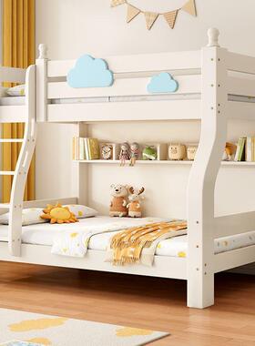 上下VNR床双层床实木床多大人高功能小户型低儿童床上下铺木床子