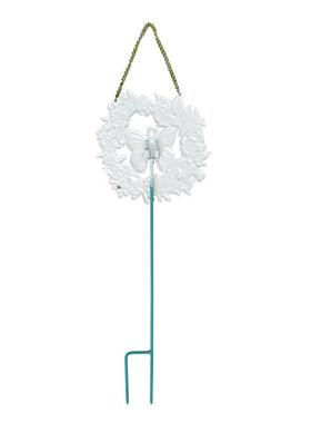 蝶铁艺花插挂蝴挂饰牌可拆卸欧式HA1486地插花园园艺装饰品外户工