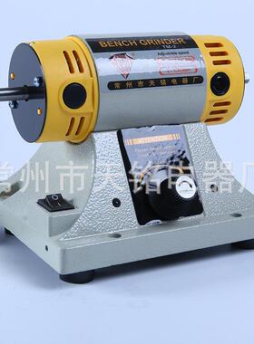 天铭TM-2小型光机小FEW台磨型机benchlathe台抛光机磨砂轮抛机