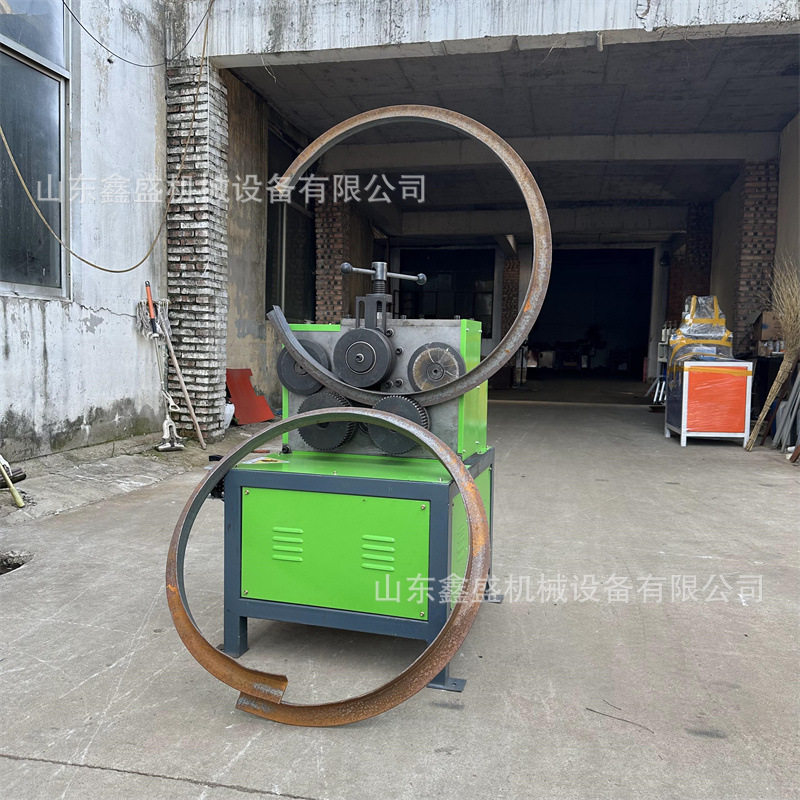 铁艺角铁铝型材弯弧盘圆机厂家