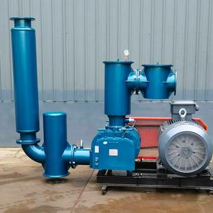 负压真空风泵罗空茨风机气输送力粉体真吸LND料罗茨鼓机罗茨真空