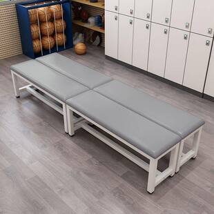 浴室更衣室长条凳健身房休息凳子家用换鞋 凳球馆培训坐凳洗澡坐凳