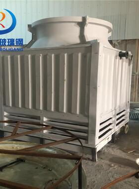 厂家生产销售小型玻璃钢冷却塔DNBL-10T 圆形玻璃钢冷却塔 现货