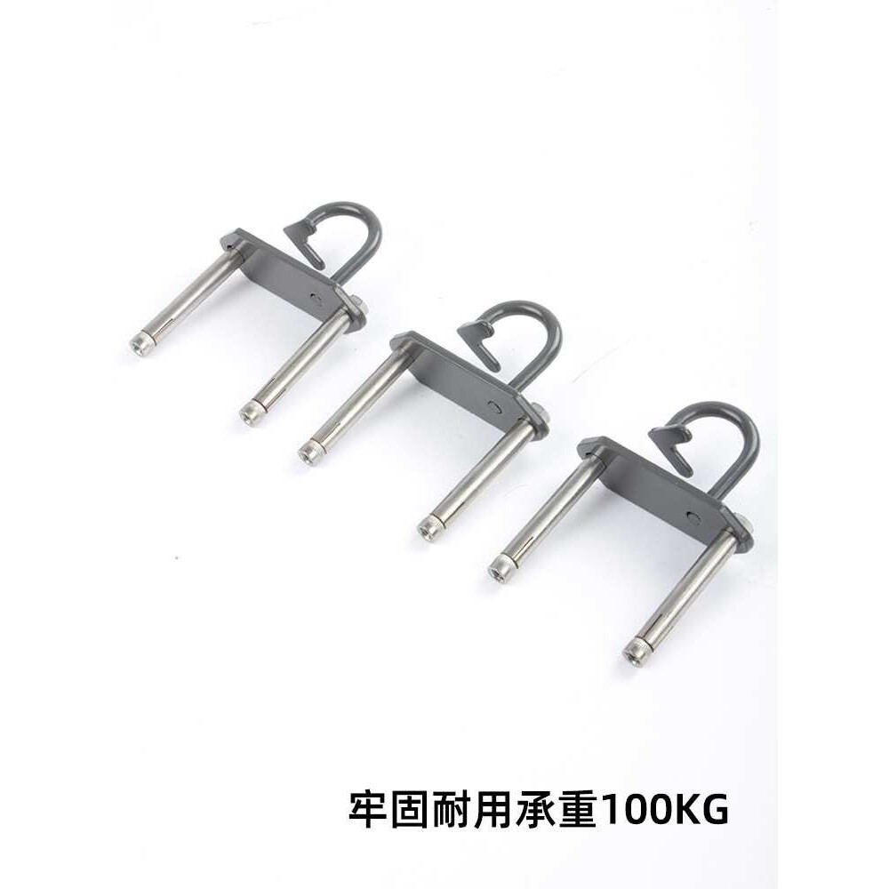私教拉弹力带固定器墙体挂钩弹力绳锚点家庭健身全身力量锻炼