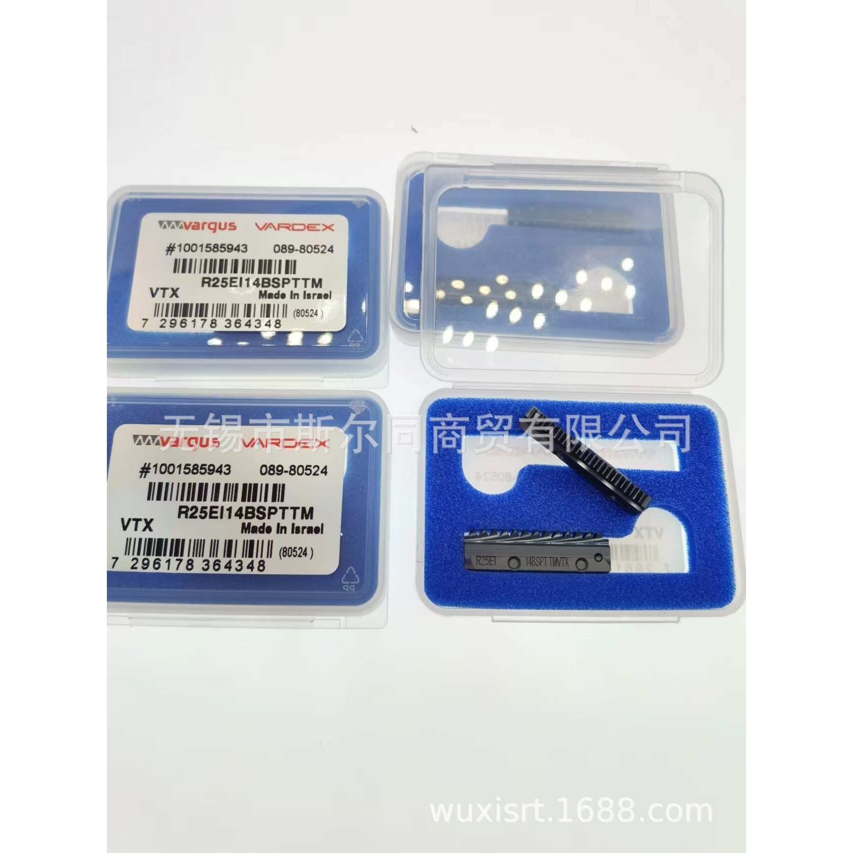 以色列瓦格斯硬质合金螺纹铣刀片R25EI14BSPTTM VTX