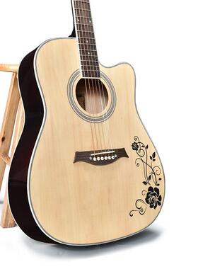 40寸41寸学者民谣木吉他缺角新手初入吉它j滕ita乐器精美ZH-40、Z