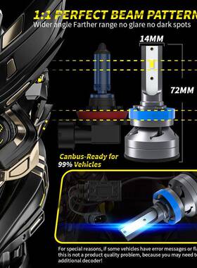 工厂直高亮led车灯HBHB4A-D1-357900390销056汽车LED大灯前照灯雾