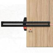 木工画圆尺圆平行划线HAP器绘器图工程装 规修画线多功能金铝合工