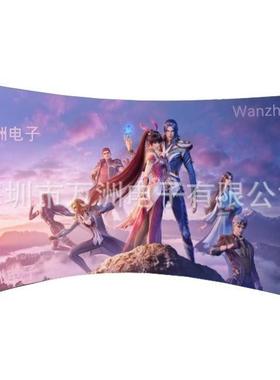 万洲P软模32OTU0*1260mm室内曲表贴240*120全彩灵活弯圆柱屏弧组