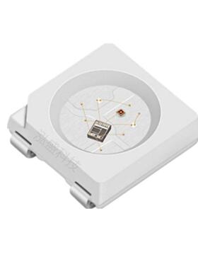 W8S2置812B内置IC幻FNF彩550灯珠SK6125050RGB0内灯珠金线四脚