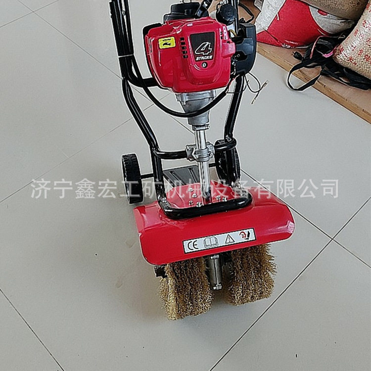 铁板钢材除锈机多功能打磨抛光机手推式工业级除锈机