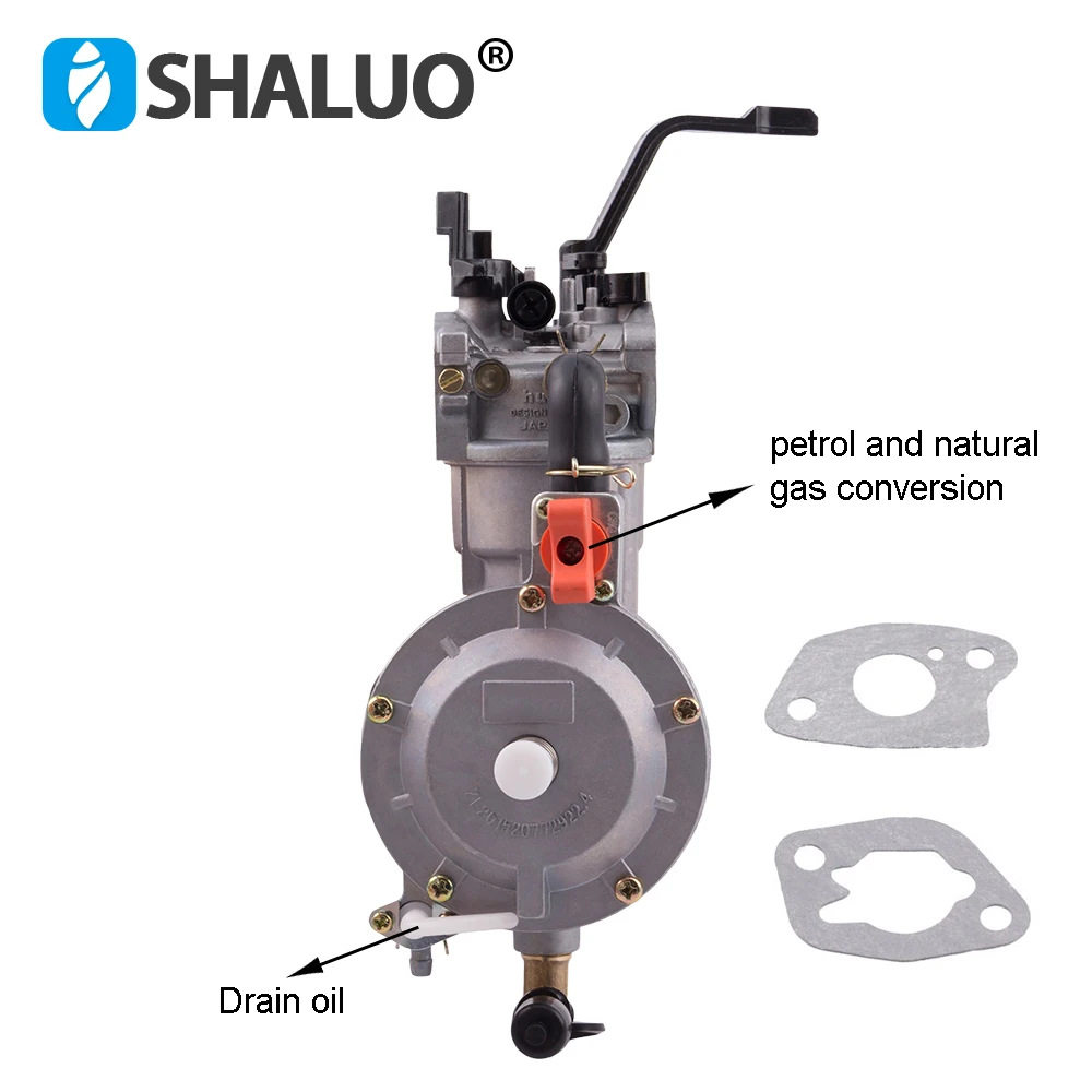 2KW/3KW汽油/天然气双燃料化油器