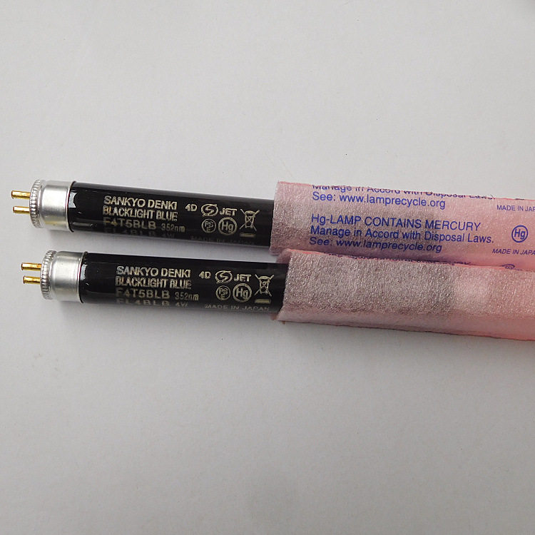 110V/220V4W134.5MM长荧光粉检测验钞探伤灯管SANKYOF4T5BLB