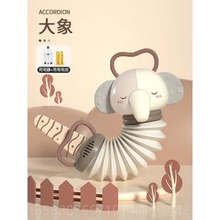 高档婴儿宝风宝仿真音手琴儿启童玩具小孩幼儿蒙乐乐器手拉琴女孩