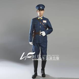 抗演战影楼2022新 风套装 高档川军剧军官出服话本杀披演绎推理 包邮