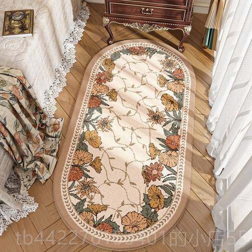 正品大江地垫客厅沙发茶风几毯子卧室花高房级朵地毯侘寂防摔间床