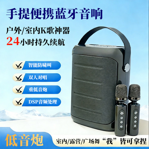 双话筒K歌宝对唱大音量