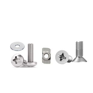 圆杯十字2020欧标铝型材角码合页导轨铰链螺丝螺T型母螺栓套装