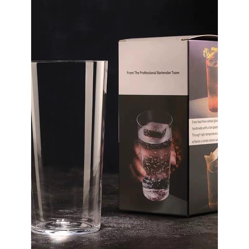 日式超薄柯林杯直升杯长饮杯鸡尾酒杯金汤力杯无铅玻璃科林杯木村图片