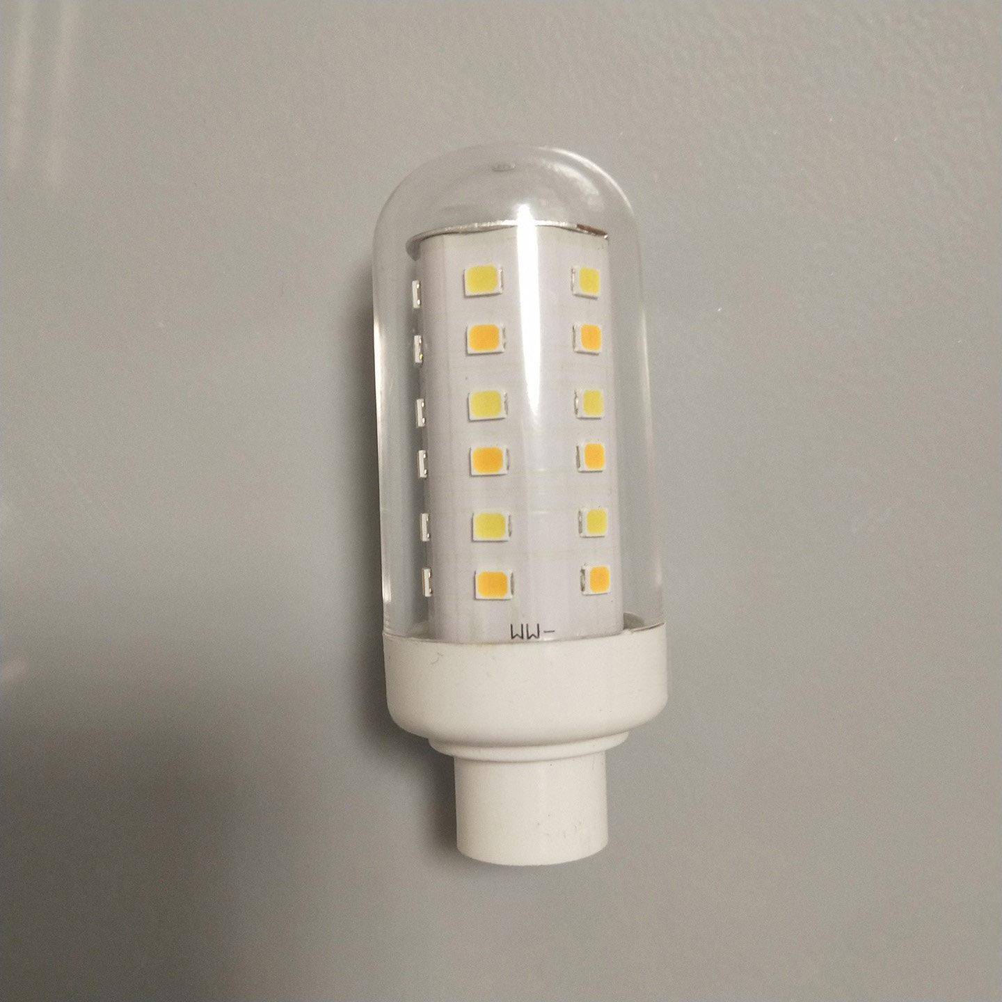 四针插脚LED玉米灯插口光源节能灯泡三色变光4针4脚四脚灯泡高端
