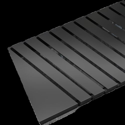 瓷砖展示架木纹砖墙砖色板架石材样品插架木地板展架斜插式加厚款