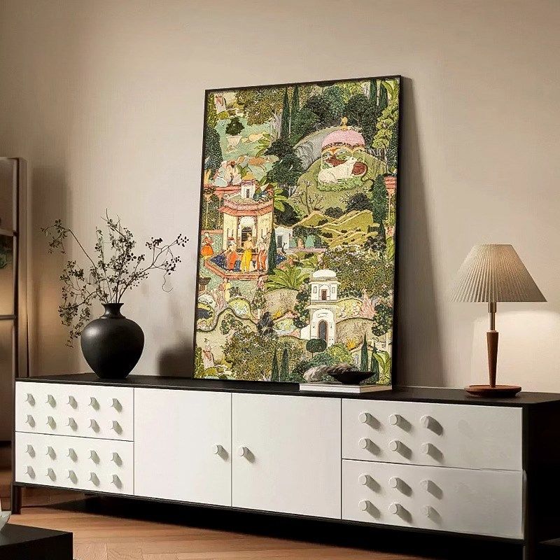 中古风挂画客厅电视餐边柜桌面装饰画卧室房间摆画复古艺术壁画,家居饰品,现代装饰画,淘宝优惠券,粉丝福利购,淘宝优惠卷