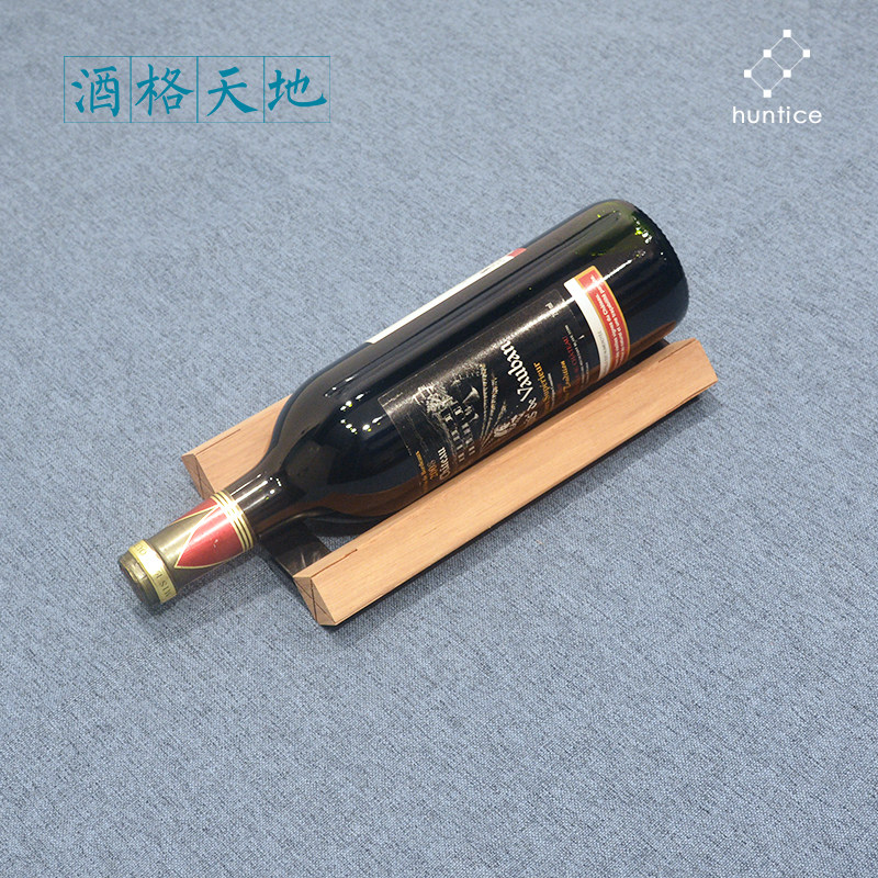 红酒架摆件葡萄酒架酒瓶架酒柜展示架实木家用装饰欧式瓶子收纳架